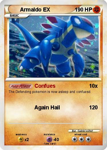 Pokemon Armaldo EX