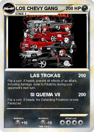 Pokemon LOS CHEVY GANG