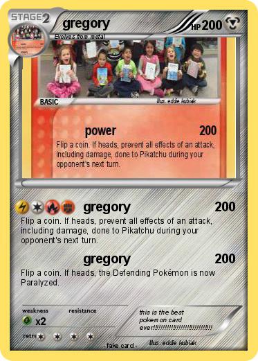 Pokemon gregory