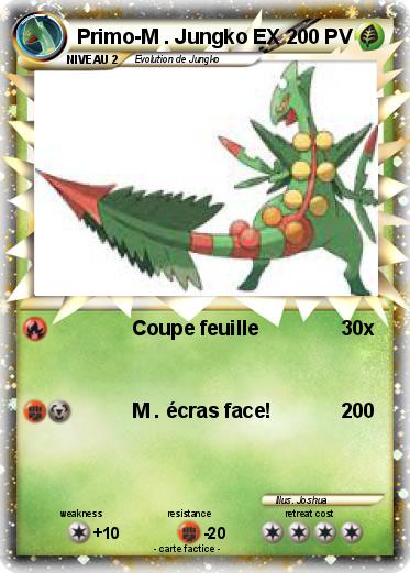 Pokemon Primo-M . Jungko EX