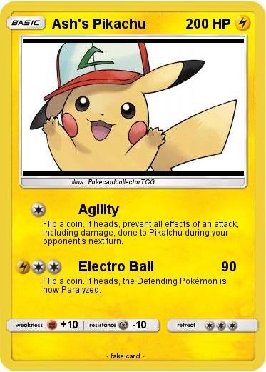 Pokemon Ash's Pikachu