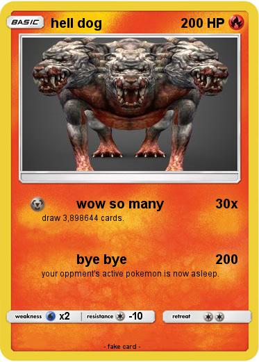 Pokemon hell dog