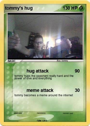 Pokemon tommy's hug