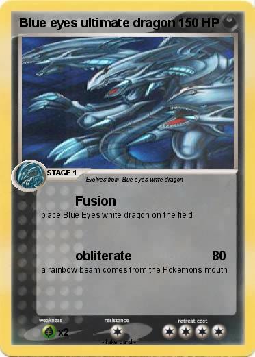Pokemon Blue eyes ultimate dragon