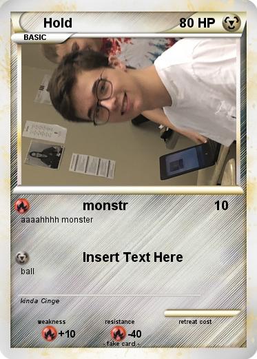 Pokemon Hold