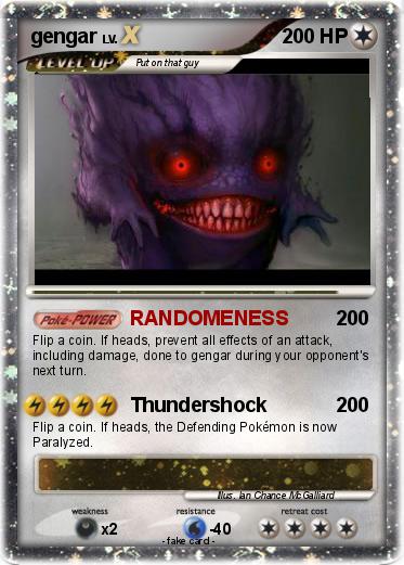 Pokemon gengar
