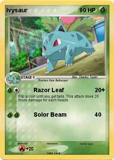 Pokemon Ivysaur