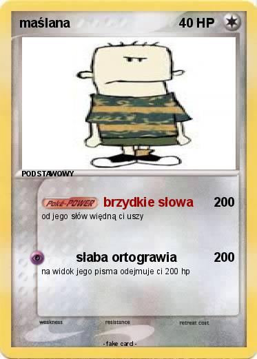 Pokemon maślana