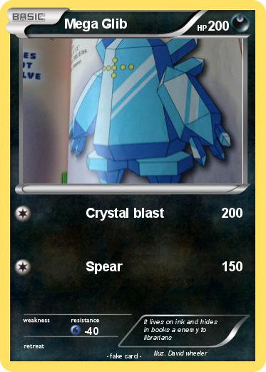 Pokemon Mega Glib