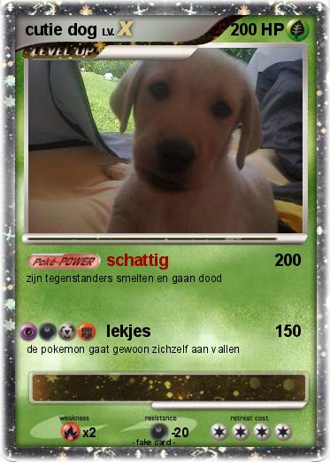 Pokemon cutie dog