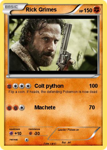 Pokemon Rick Grimes