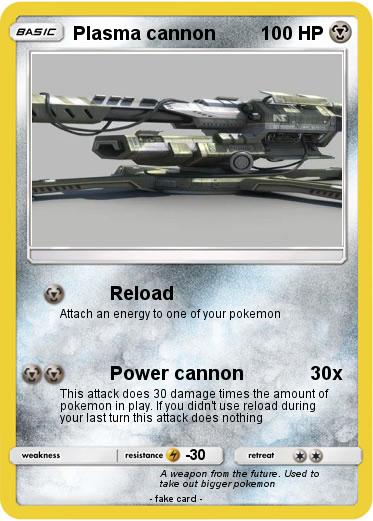 Pokemon Plasma cannon
