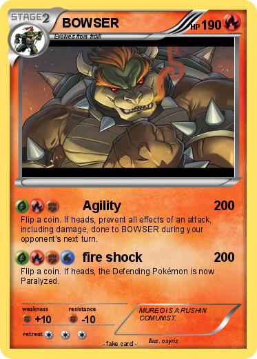 Pokemon BOWSER