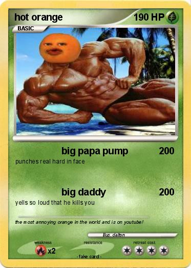 Pokemon hot orange