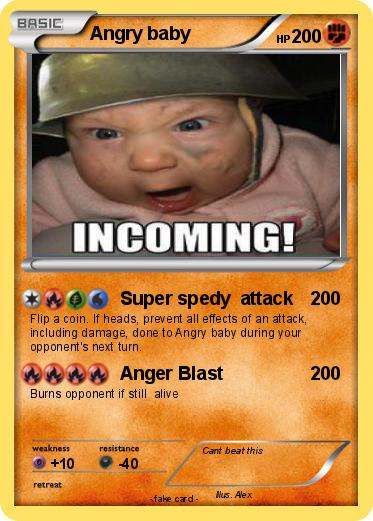 Pokemon Angry baby
