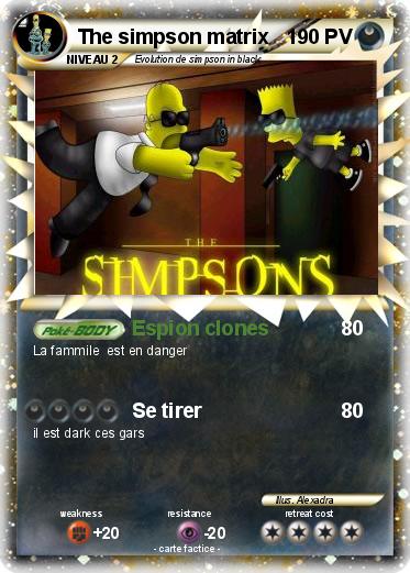 Pokemon The simpson matrix