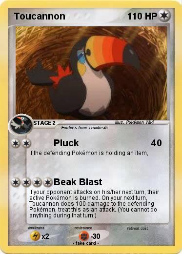 Pokemon Toucannon