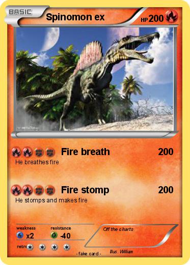 Pokemon Spinomon ex