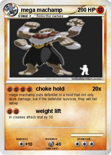 Pokemon mega machamp
