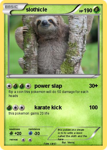Pokemon slothicle