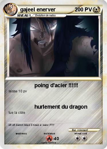Pokemon gajeel enerver
