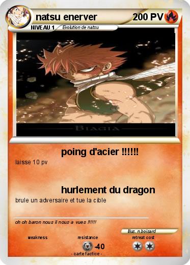 Pokemon natsu enerver