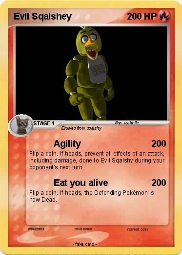 Pokemon Evil Sqaishey
