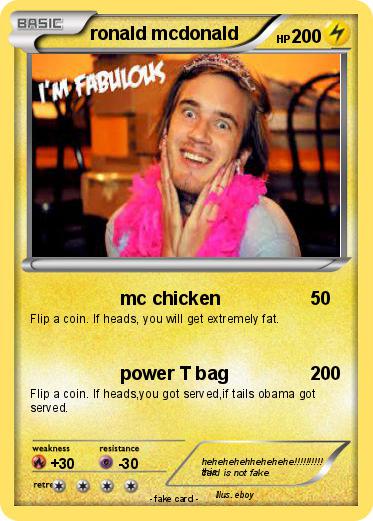 Pokemon ronald mcdonald