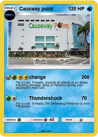 Pokemon Causway point
