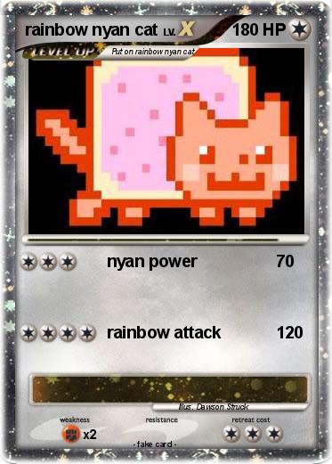 Pokemon rainbow nyan cat