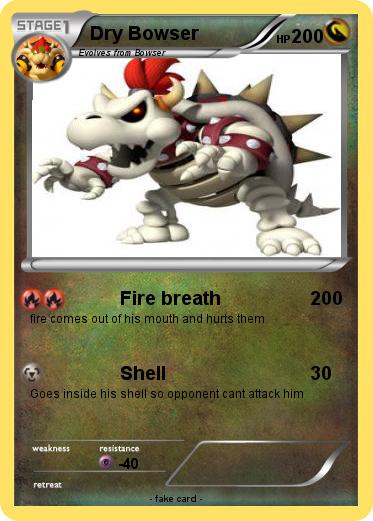 Pokemon Dry Bowser