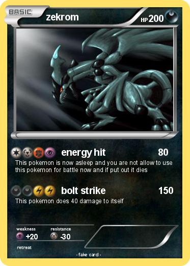 Pokemon zekrom