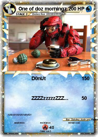 Pokemon One of doz morningz