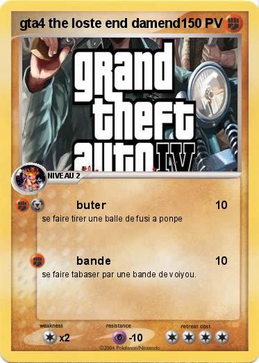 Pokemon gta4 the loste end damend