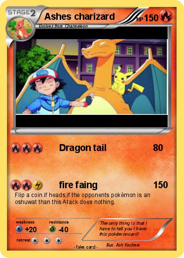 Pokemon Ashes charizard