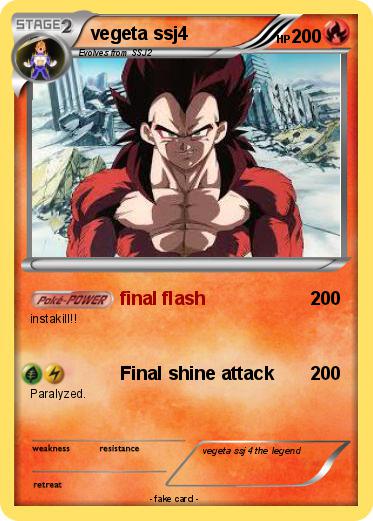 Pokemon vegeta ssj4