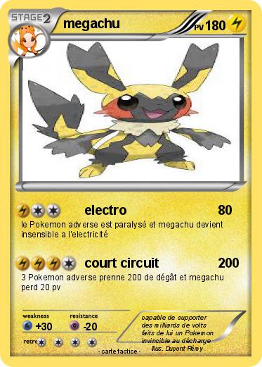 Pokemon megachu