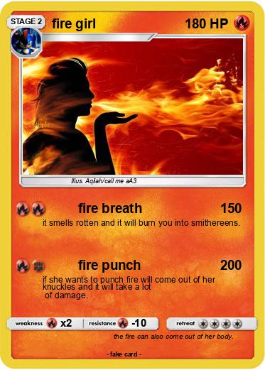 Pokemon fire girl