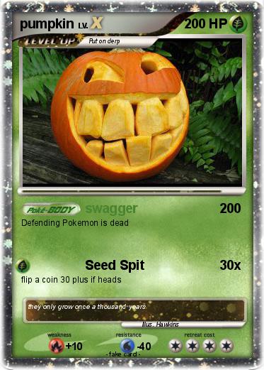 Pokemon pumpkin
