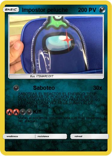 Pokemon Impostor peluche