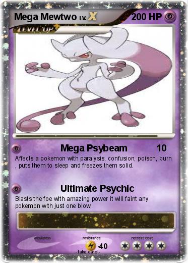 Pokemon Mega Mewtwo