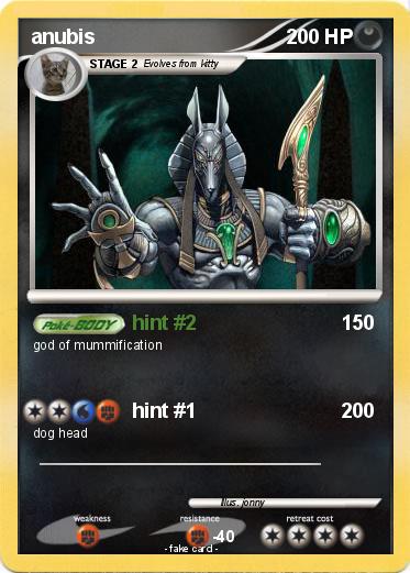 Pokemon anubis