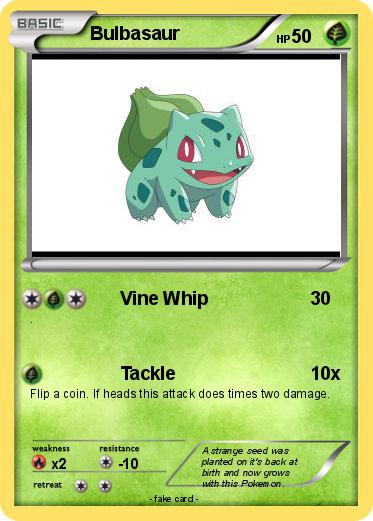 Pokemon Bulbasaur