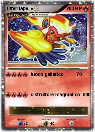 Pokemon infernape