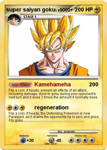 Pokemon super saiyan goku