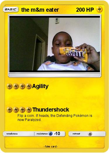 Pokemon the m&m eater