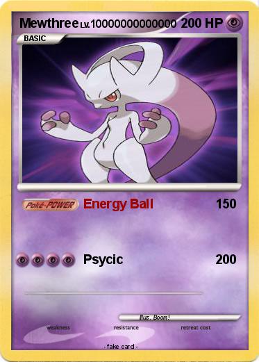 Pokemon Mewthree