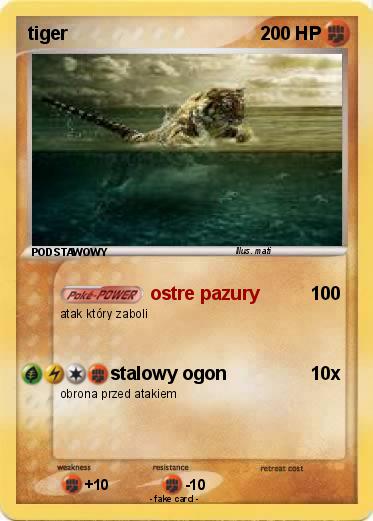 Pokemon tiger