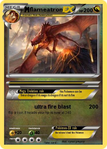 Pokemon flameatron
