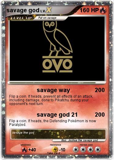 Pokemon savage god